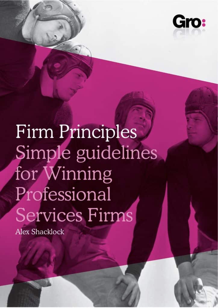 The firm Principles Book by theGrogroup